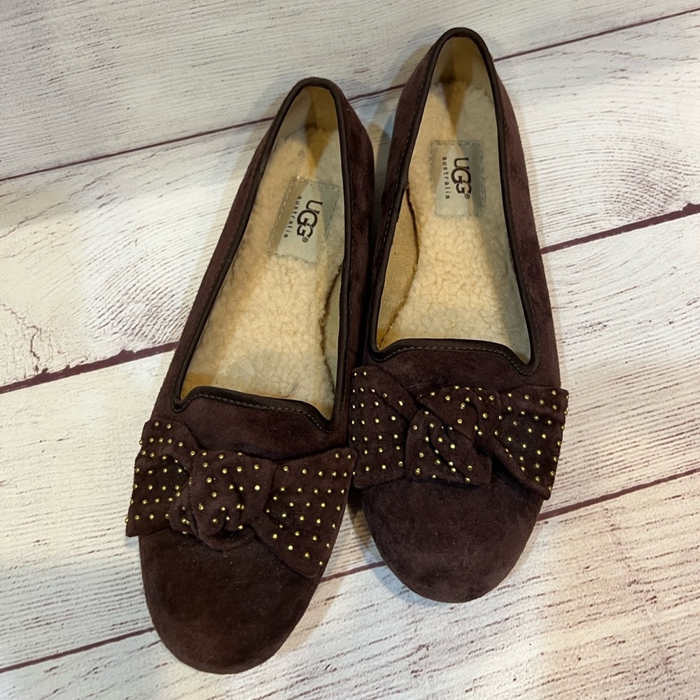 Ugg Alloway -Studded Bow' Flat - image 2